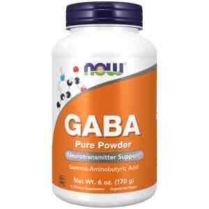 GABA Powder - 170 Г NOW
