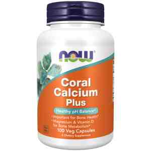 Coral Calcium Plus - 100 Vcaps NOW