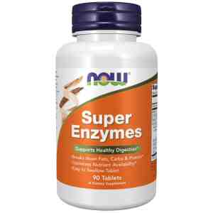 Super Enzymes - 90 Таблетки NOW