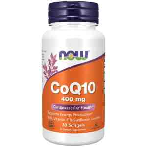 CoQ10 400 МГ - 30 Дражета NOW