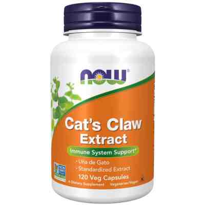 NOW - Cat's Claw Extract - 120 Veg Capsules