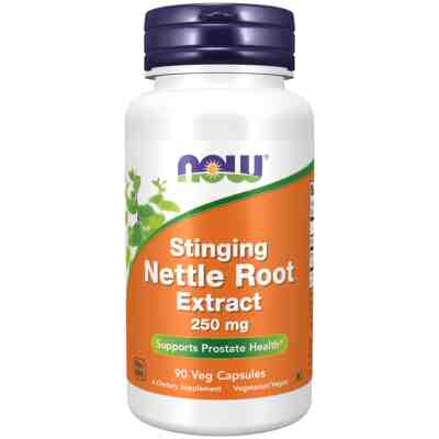 NOW - Nettle Root Extract (Коприва) 250 МГ - 90 Капсули