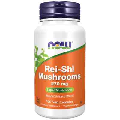 NOW - Rei-Shi Mushrooms 270 МГ - 100 Капсули