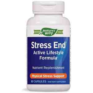 Stress End - Антистрес формула, 90 капсули Nature’s Way