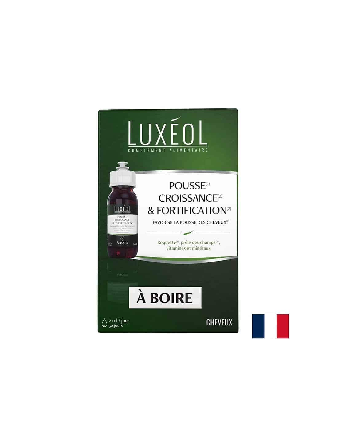 Укрепва космения фоликул и стимулира растежа на косата - Luxéol формула
