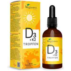 D3+K2 Tropfen/ Витамин D3 + K2 х 60 ml капки | Vegavero