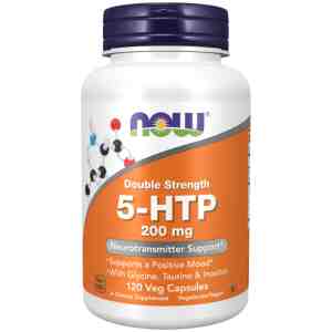 5-HTP 200 МГ - 120 Капсули | NOW