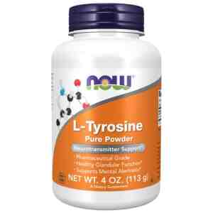 L-TYROSINE POWDER - 113 g | NOW