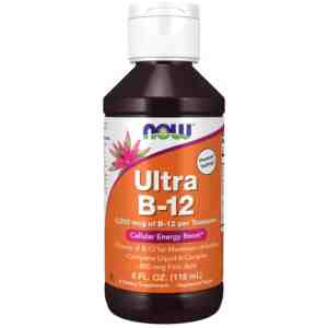 Ultra B-12 Liquid - 118 мл | NOW