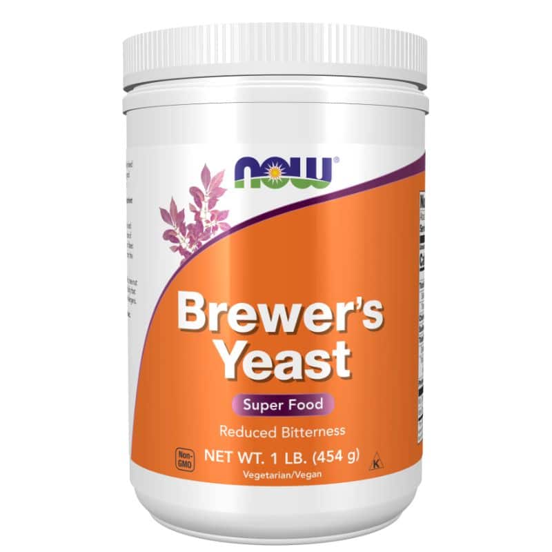 NOW - Brewers Yeast Powder - 454 g