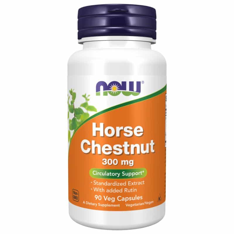 Now - Horse Chestnut Extract 300 mg - 90 веган капсули