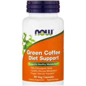Green Coffee Diet Support - 90 Капсули | NOW