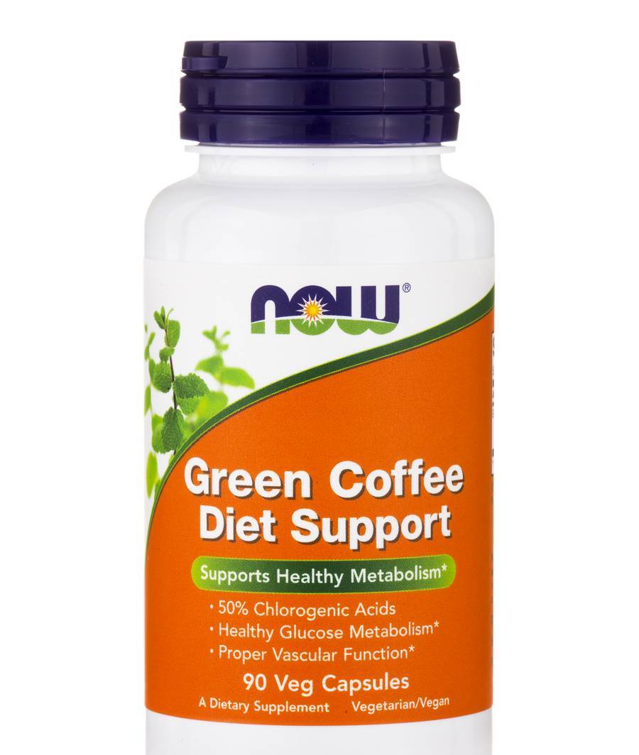 NOW - Green Coffee Diet Support - 90 Капсули
