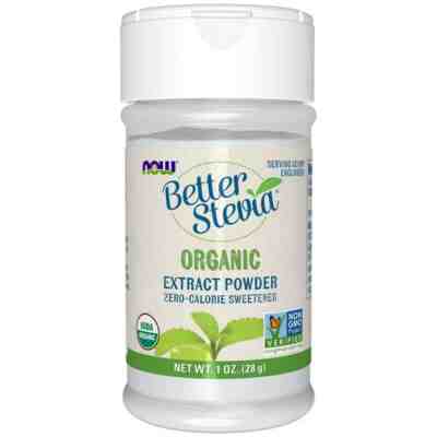 NOW - Better Stevia Powder Organic - 28 g