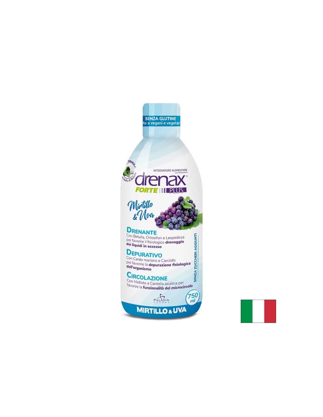 Диуретична формула с гроздово семе и синя боровинка - Дренакс - Drenax® Forte Plus
