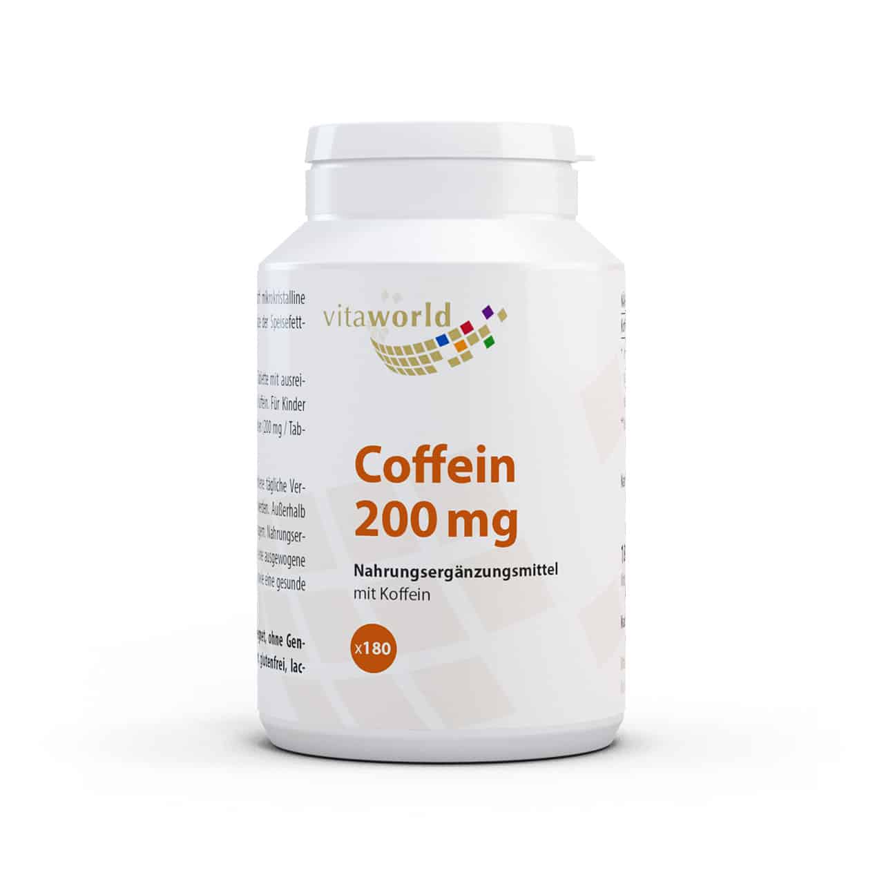Coffein/ Кофеин 200 mg x 180 таблетки