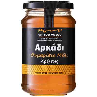 Критски пчелен мед от мащерка Arkadi x 450 g
