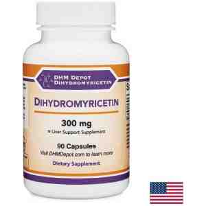 Дихидромирицетин (DHM 30) 300 mg x 90 капсули | Double Wood
