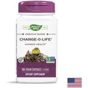 Change-O-Life / Чейндж-О-Лайф / При менопауза, 180 капсули Nature’s Way