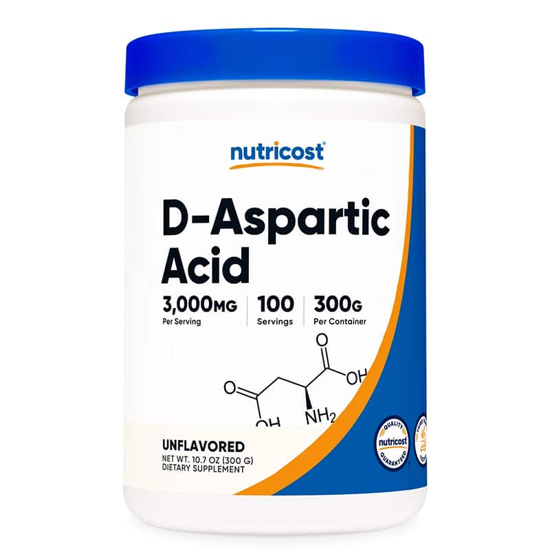 D-Аспарагинова киселина 3000 mg x 300 g прах | Nutricost