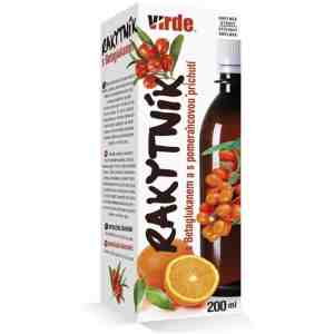 Сок от морски зърнастец с бетаглюкани от гъба Рейши x 200 ml | Virde