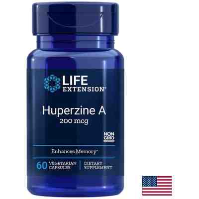 Huperizine A / Хуперизин А - За фокус и памет 200 mcg x 60 капсули