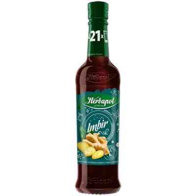 Сироп с джинджифил + витамин С/ D3/ B6 и цинк x 420 ml | Herbapol